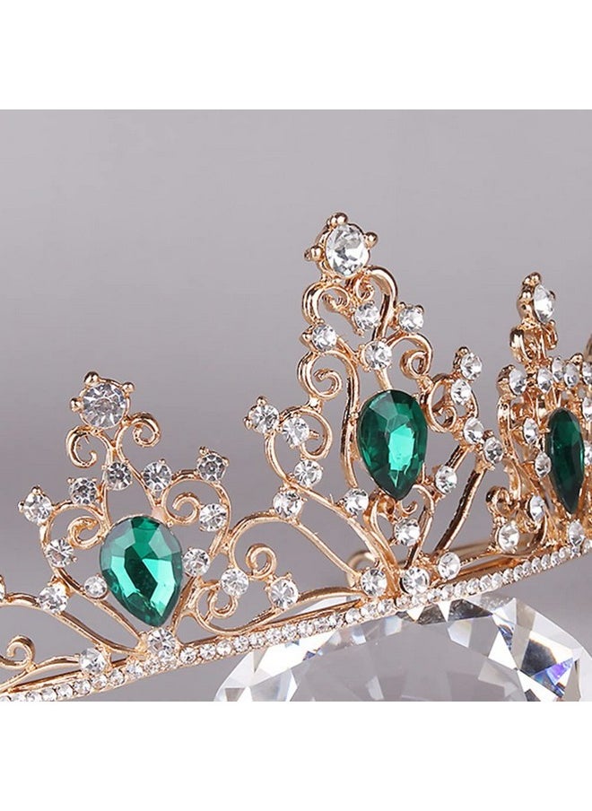 Beaupretty Womens Headbands Bride Accessories Tiara And For Women Vintage Rhinestone Gems Wedding Elegant Hair Accessories For Bride Womens Headbands Bride Accessories  - Image 2