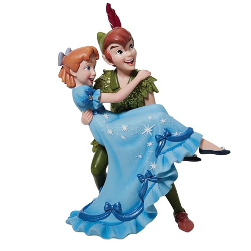 Enesco Disney Showcase Peter Pan Carrying Wendy Darling Figurine 826 Inch Multicolor - Image 1