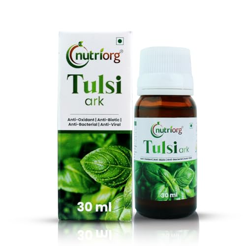 Nutriorg Tulsi Ark || Natural Immunity Boosting - 30 ml - Image 1