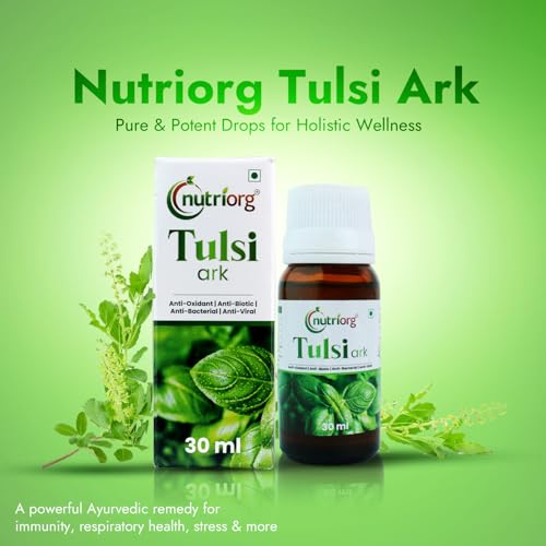 Nutriorg Tulsi Ark || Natural Immunity Boosting - 30 ml - Image 2
