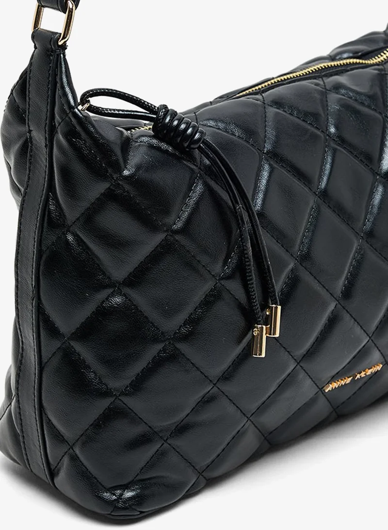 ANNE KLEIN  Anne Klein Quilted Pu Crossbody Bag for Women | Best Price UAE