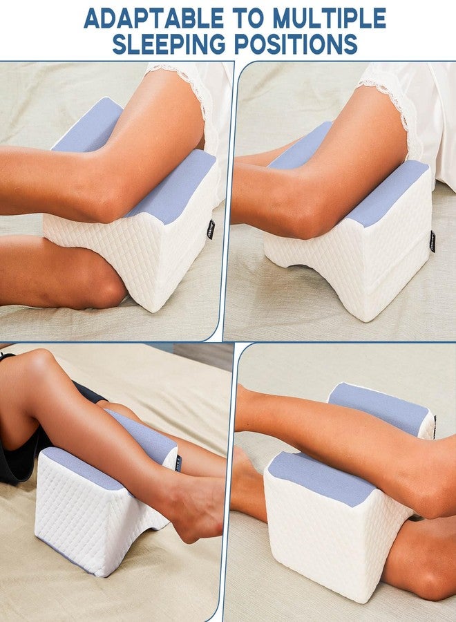 cooloo8 Side Sleeper Pillow, Knee Pillow for Side Sleepers, Sciatica Pain Relief Pillow (Blue) - Image 3