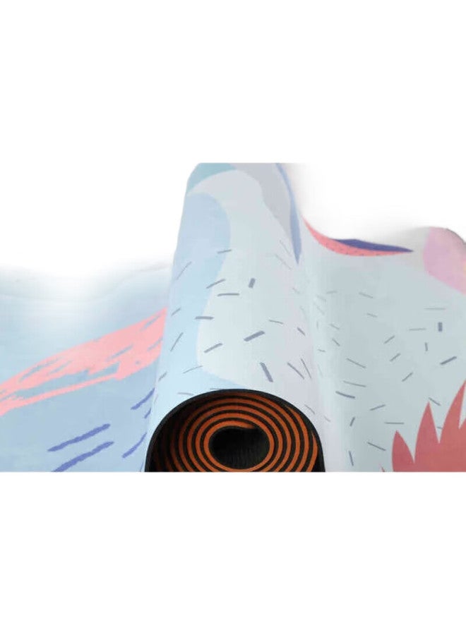 neumee [Us 10-Year Brand] Suede Yoga Mat, Natural Rubber Mat, Professional Fitness Non-Slip Sweat-Absorbing Gift - Image 1