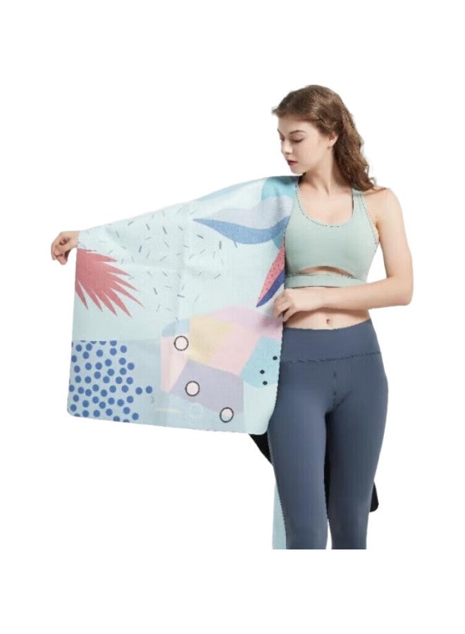 neumee [Us 10-Year Brand] Suede Yoga Mat, Natural Rubber Mat, Professional Fitness Non-Slip Sweat-Absorbing Gift - Image 2
