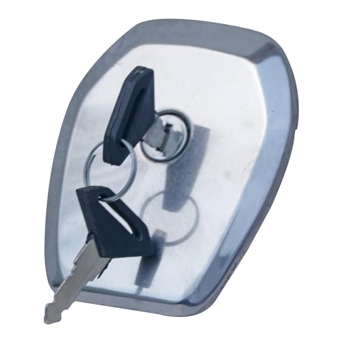 VTRUST Petrol Tank Lock Set Compatible for Bajaj Discover | Heavy-Duty Fuel Cap Lock | OEM Fit - Image 3