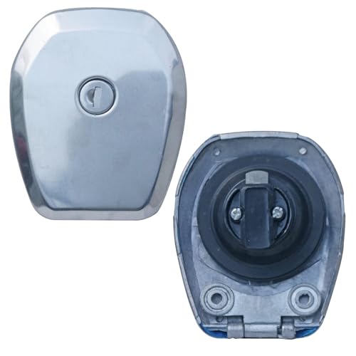 VTRUST Petrol Tank Lock Set Compatible for Bajaj Discover | Heavy-Duty Fuel Cap Lock | OEM Fit - Image 4
