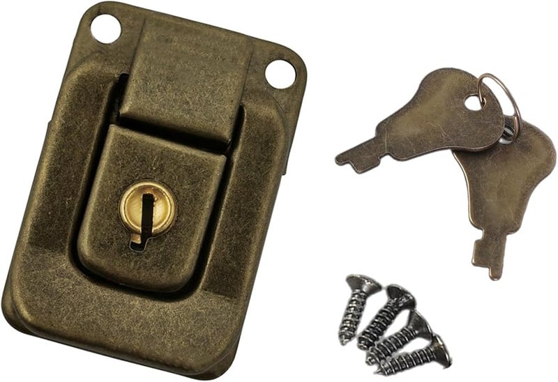 Bronze Toggle Catches For Cabinets Drawers Toolboxes 49x31mm Sturdy Iron Material - Image 5