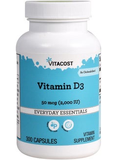 Vitacost Vitamin D3 (As Cholecalciferol) 2000 Iu 300 Capsules