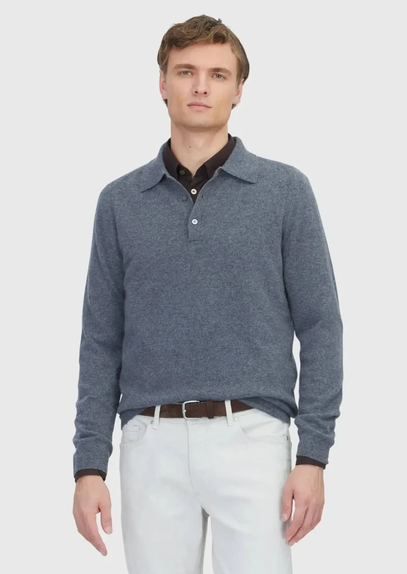 RAMSEY Medium Gray Knitwear Sweatshirt