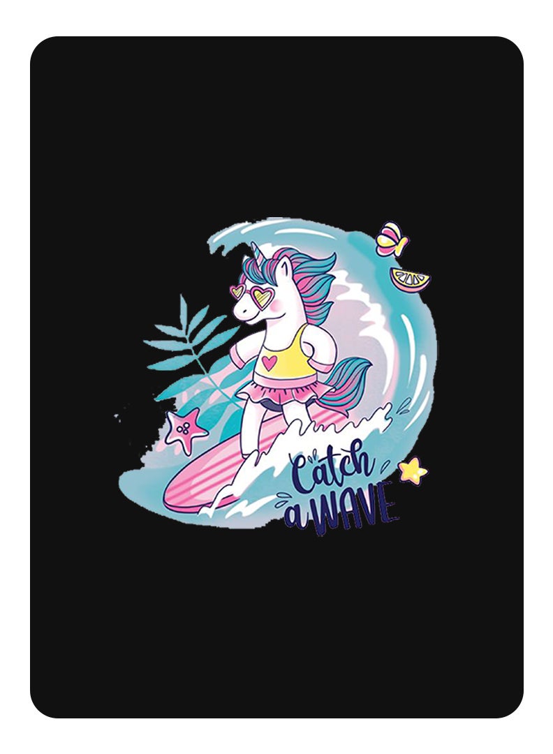 Theodor Protective Flip Case For Samsung Galaxy Tab S9 Ultra With Trifold Stand Auto Wake Sleep Shockproof Cover Catch a wave copy - Image 1