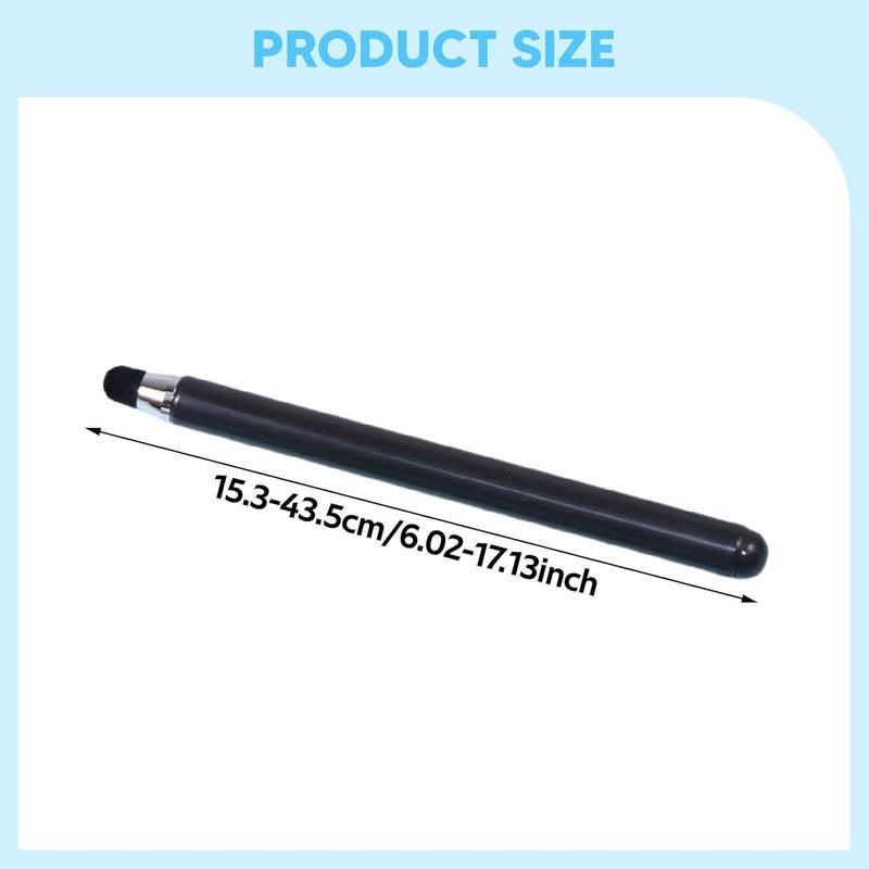 Telescopic Teacher Pointer, Retractable, Highly Sensitive Handheld Pen for School, Educational Whiteboard, Couch, Black - Image 5