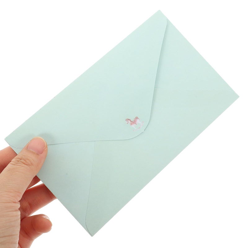 SAFIGLE Pink Writing Paper Set 5 Sets A5 Floral Envelope Stationery for Letter Writing - Image 5