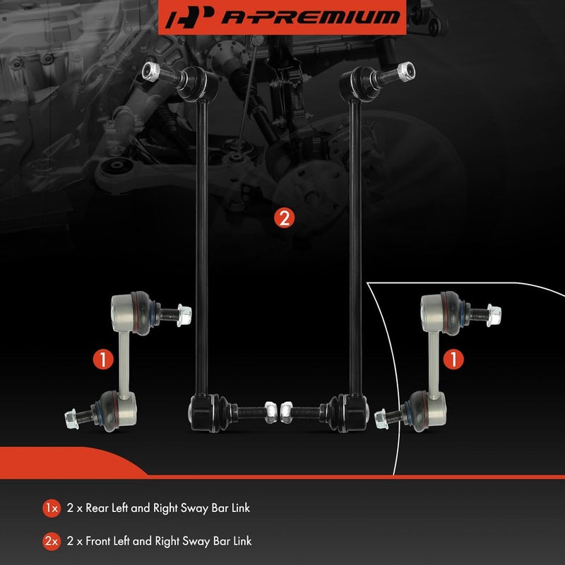 A-Premium Sway Bar Links Kit for Chevrolet Caprice - Image 3