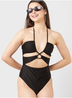 Cut Out Detail Swimsuit