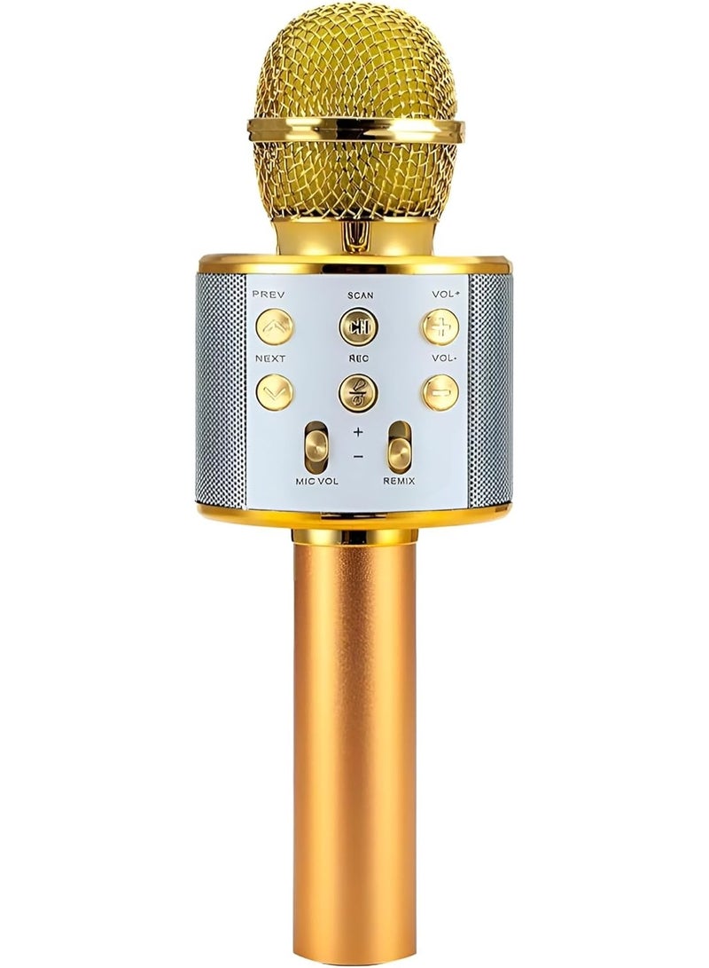 Wireless Bluetooth Microphone – High-Quality Sound Karaoke Mic for Kids & Adults - Compatible with All Devices & TF Card - Ideal for Singing, Parties & Entertainment - Image 2