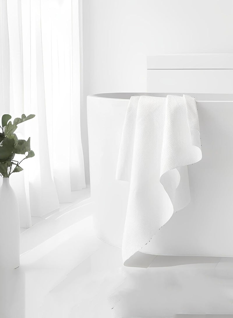 10 sets Disposable Bath Towels, 70x140cm 30*60cm,Travel Disposable Towels Set, health and Safety, Thicken Cotton Salon Towels Wash Towel Body Towels, Bath Towels for Hotel bathroom Beach Swimming Camping - Image 5