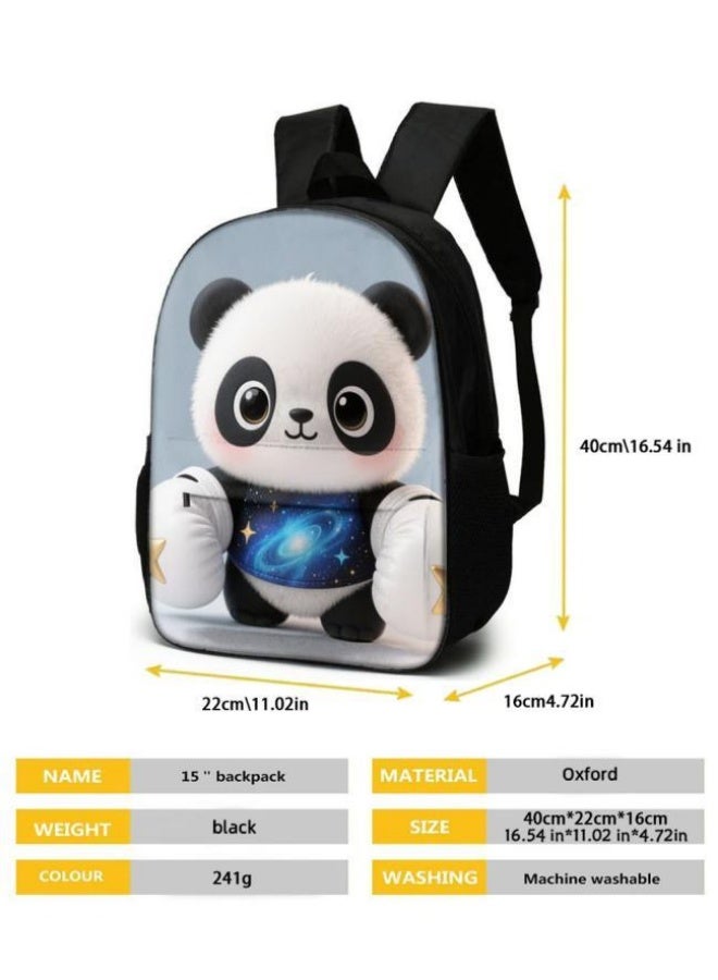 Bright Li Fire Fashion treasure for students and children! Fun cartoon bag three-piece set, full turnover rate (available for students, children, friends on outings, mountain climbing, going to school, etc.) - 34  - Image 2