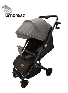 umbrella Stroller umbrella X5  flip arm High quality-Grey  - Image 1