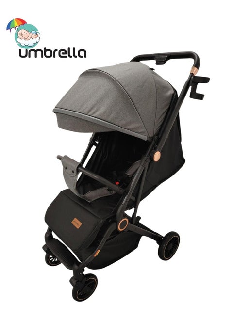 Stroller umbrella X5  flip arm High quality-Grey