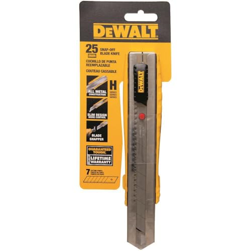 DEWALT Utility Knife, Single Blade Snap-Off, 25mm (DWHT10045) - Image 3