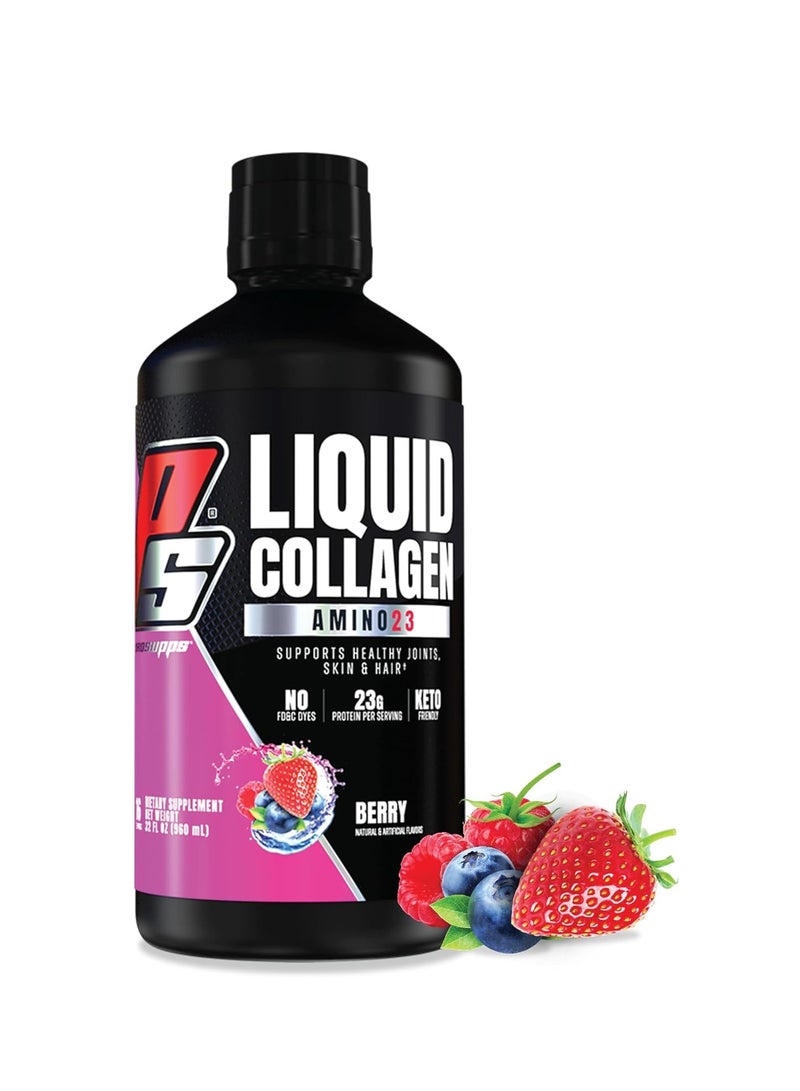 ProSupps PROSUPPS Amino23 Liquid Collagen Shots 16 Serving Berry - Image 1