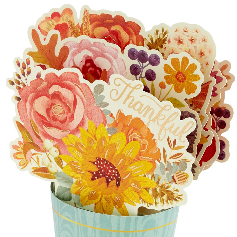 Hallmark Paper Wonder Pop Up Thanksgiving Card (Fall Bouquet) (699THJ2105) - Image 4