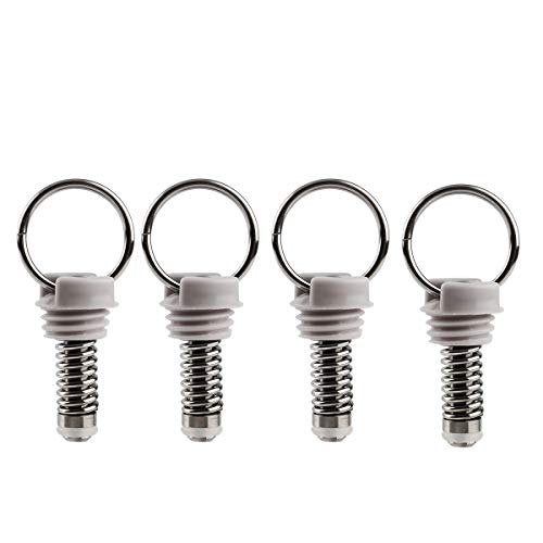 Ferroday Pressure Relief Valve Plastic Keg Lid Release Valve For Ball Lock Type Cornelius Keg & Corny Keg (4PCS) - Image 1