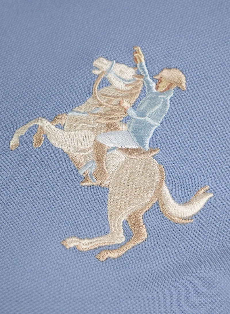 GIORDANO Women’s Slim Fit Embroidered Napoleon Polo - Image 4