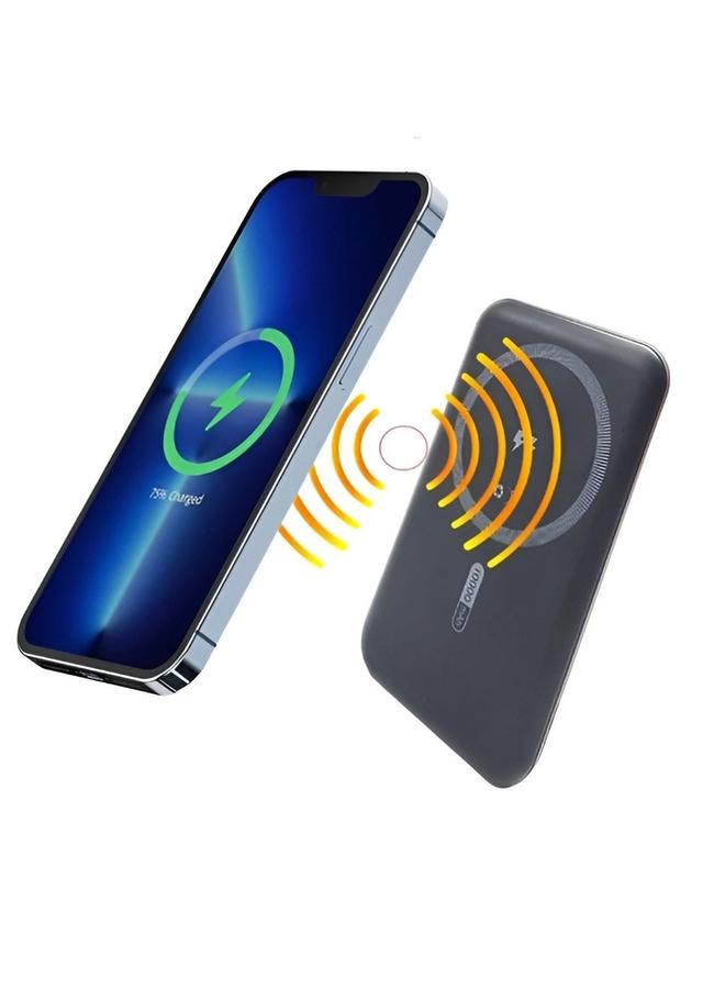 PROMASS Wireless Charger 10000mAh Power Bank with Foldable Stand & Hidden Bracket | 1800GS Magnetic Suction 3x Stronger - Image 2