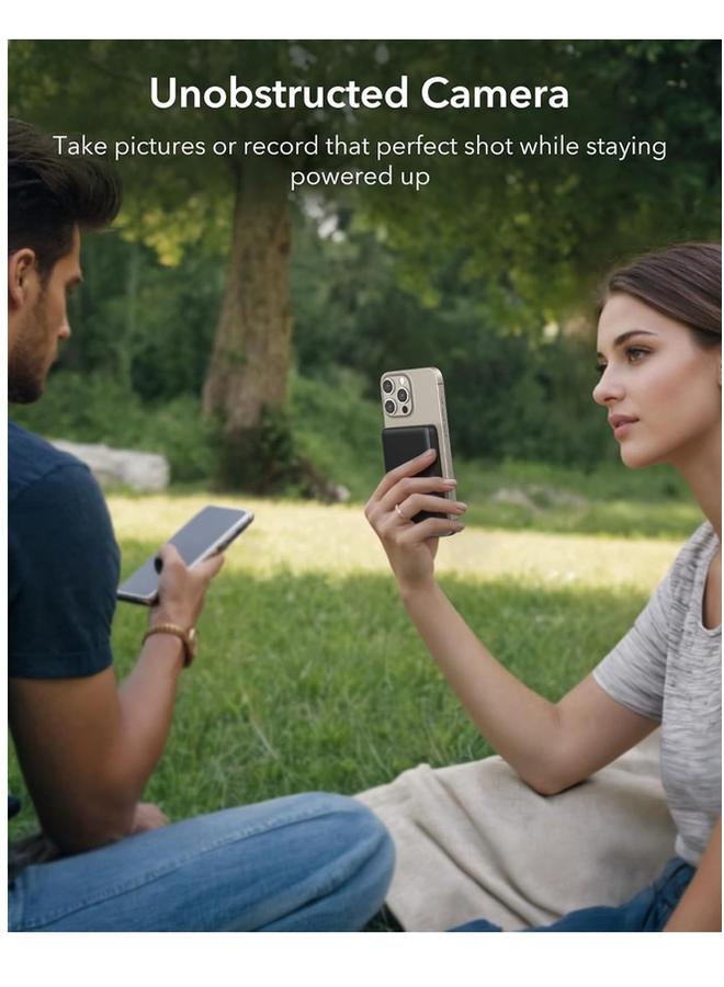 PROMASS Wireless Charger 10000mAh Power Bank with Foldable Stand & Hidden Bracket | 1800GS Magnetic Suction 3x Stronger - Image 5