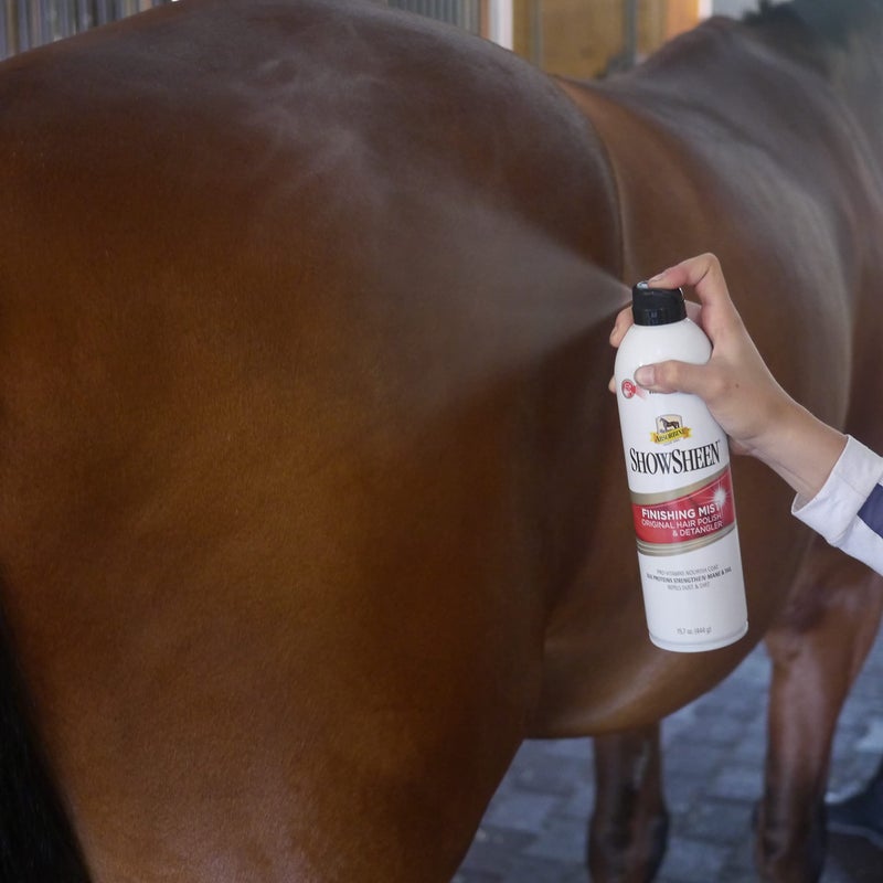 Absorbine ShowSheen Finishing Mist, Streak-Free Shine for Horses, Dogs, Livestock, 15oz - Image 3