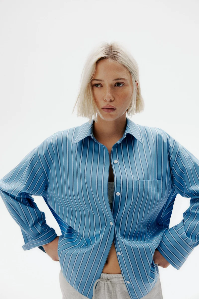 H&M Oversized cotton shirt