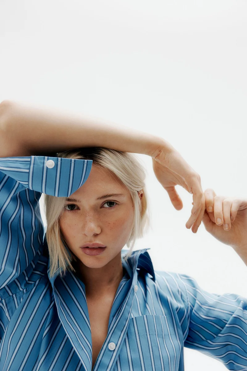 H&M Oversized cotton shirt