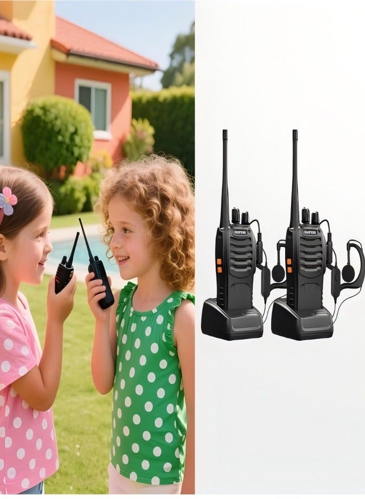 Toys for 3-12 Year Old Boys Girls with LCD Flashlight, Kids 2Pack Long Range 22 Channels 2 Way Radio for Hiking Camping, Birthday Gift Present  - Image 2
