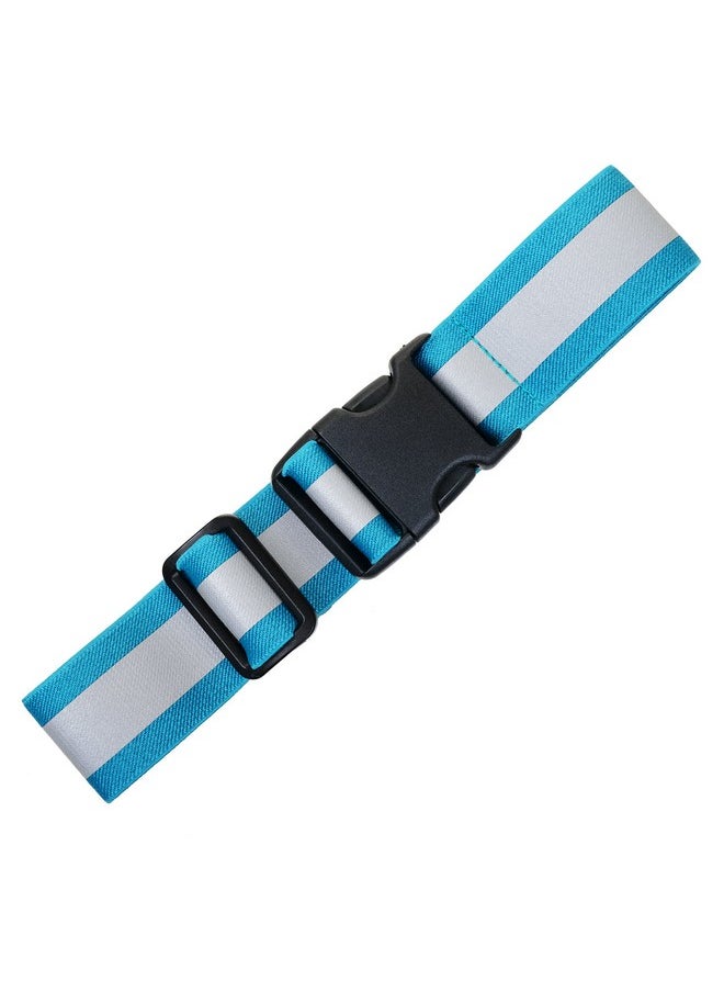 Illumiseen - Extension For The Led Reflective Belt 3 Colors (Neon Green, Blue And Red) Adds A Max. Of 19.6” To Your Hiviz Belt (Blue) - Image 1