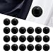 Flygun 20 PCS Car Door Shock Absorbing Gasket 118 Door Closing Buffer Silencer Silicone Pad Door Side Sound Insulation Protection SelfAdhesive Device Universal Car Exterior Accessory Black - Image 2