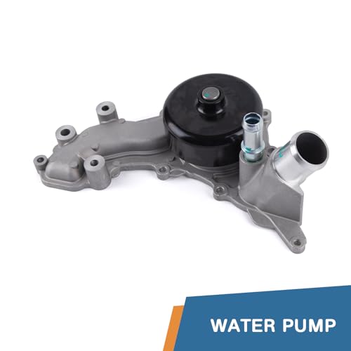 Baxzl Water Pump for Jeep Wrangler 2012 2013 2014 2015 2016 2017 2018 Wrangler JK 2018 3.6L V6 Replaces 252-982 19339920 68079412AE 68079412AB 68079412AC 68079412AD 68079412AE RL079412AB AW6699 CR4500 - Image 2