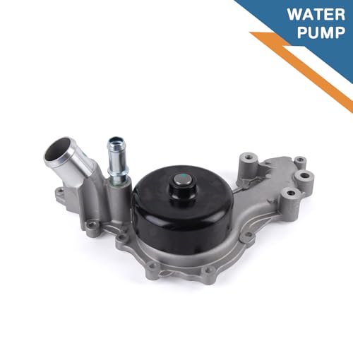 Baxzl Water Pump for Jeep Wrangler 2012 2013 2014 2015 2016 2017 2018 Wrangler JK 2018 3.6L V6 Replaces 252-982 19339920 68079412AE 68079412AB 68079412AC 68079412AD 68079412AE RL079412AB AW6699 CR4500 - Image 4