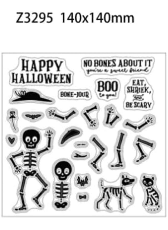 Generic - 2024 New Stamps and Dies for Card Making,DIY Scrapbooking Arts Crafts, DIY Scrapbooking Arts Crafts Stamping for Christmas,Thanksgiving,Halloween (Z3295) - Image 1