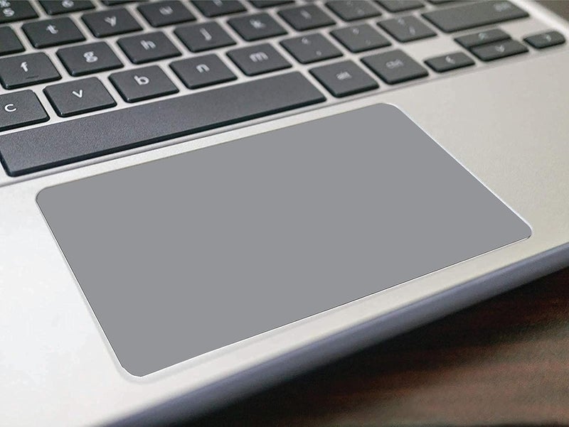 VVWV حامي لوحة اللمس لجميع أجهزة اللابتوب حامي جلد رقيق وخفيف (رمادي) - Image 1