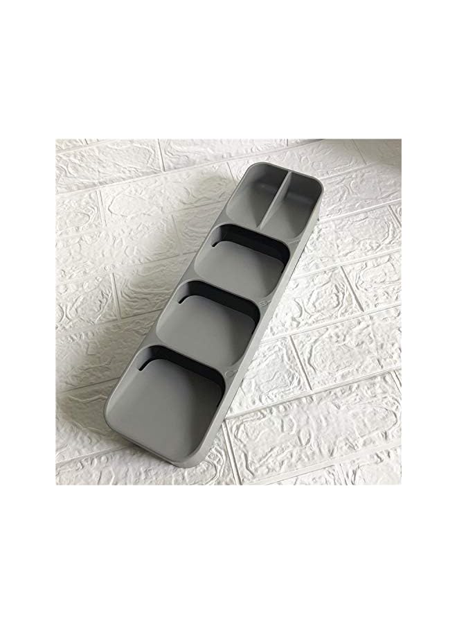 SHOWAY Drawer Cutlery Organizer Tray Utensils Store Holder Rack For Cutlery Silverware Compact And Gadgets Organizer Tools Divider Storage Cabinet Plastic Drawer - Image 4
