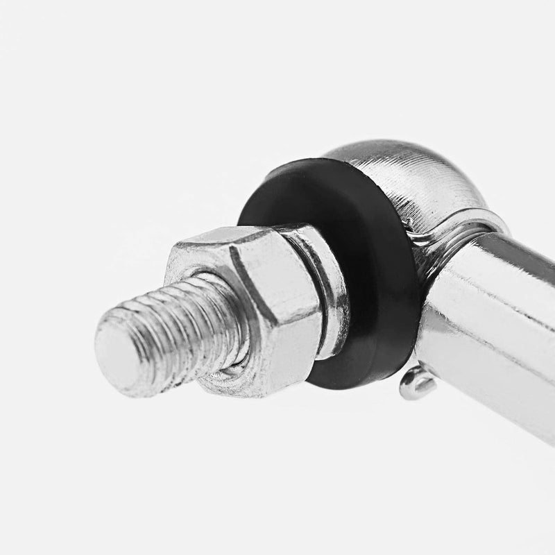 Micro Traders 4Pcs Angle Linkage Ball Joint Kit, with Spring Clip Dust Seal CS DIN 71802 Gear Linkage Replacements M10 (RH) - Image 4