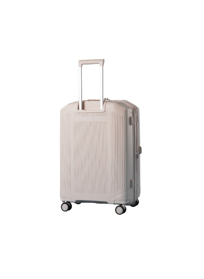 Sonada Unbreakable Luggage Unisex ,Double Zipper ,Expandable, TSA Lock With 4 Double Silent Wheels Set of 4(Soft pink) - Image 4