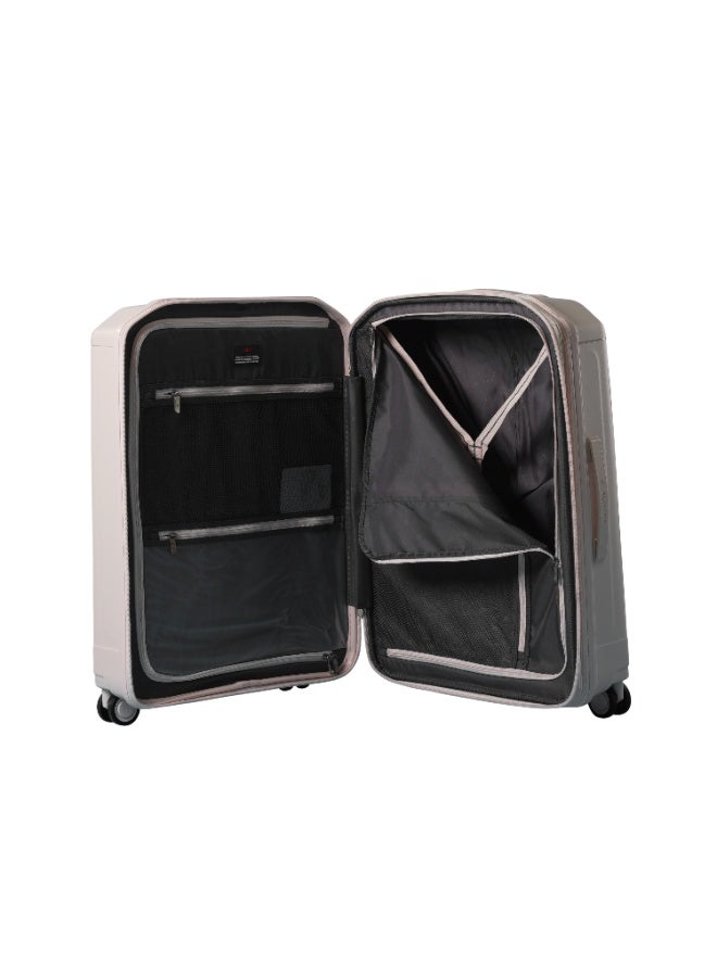 Sonada Unbreakable Luggage Unisex ,Double Zipper ,Expandable, TSA Lock With 4 Double Silent Wheels Set of 4(Soft pink) - Image 5