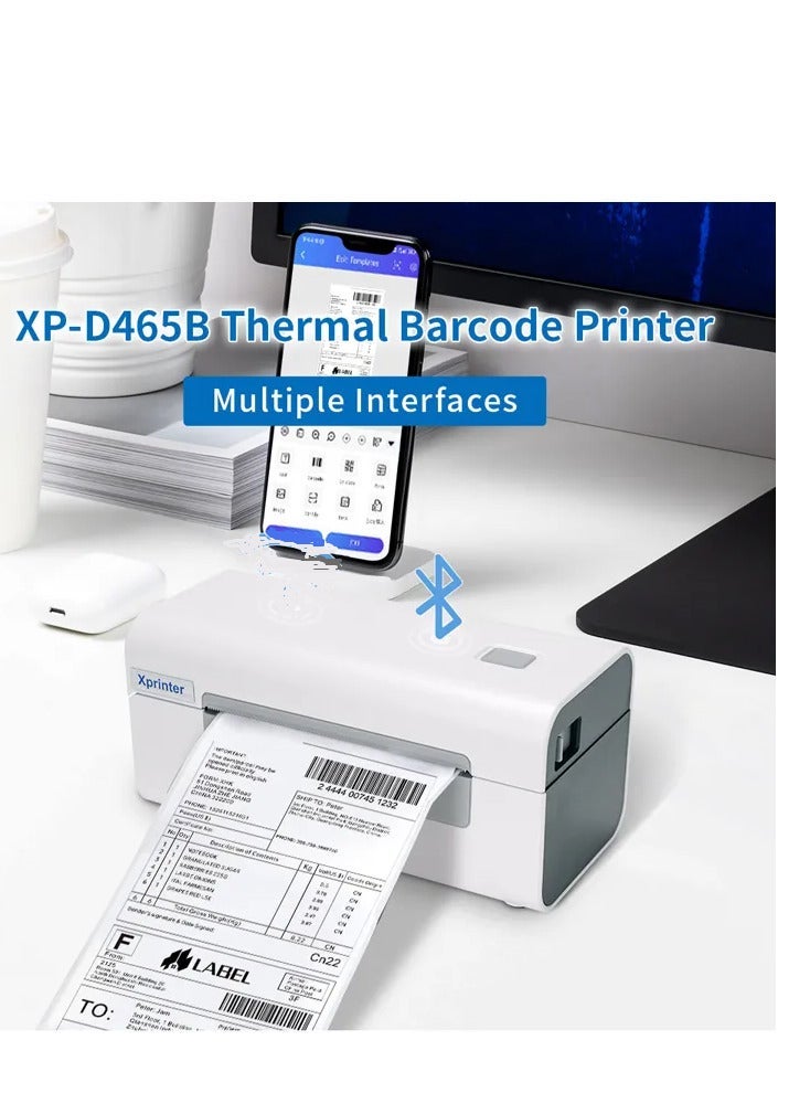 Xprinter Shipping label printer with rolls 500 label - Image 2