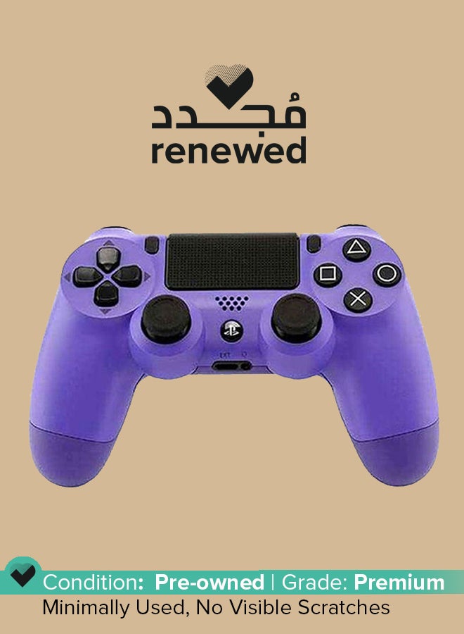 سوني مُجدد - ذراع تحكم لاسلكي دوال شوك 4 لجهاز بلايستشين 4 بلون أرجواني - Image 1