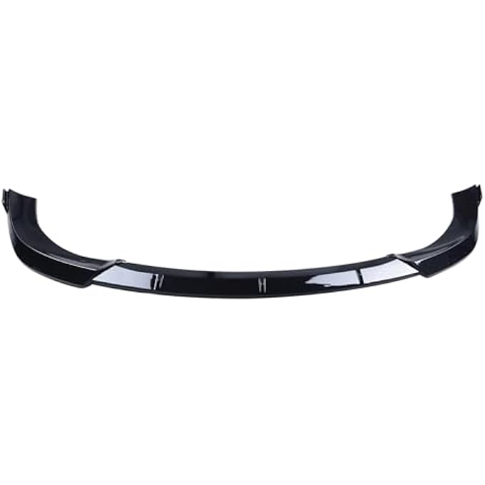 vks Front Bumper Lip Fit for 2014-2021 Jeep Grand Cherokee SRT /2018-2021 Trackhawk Sport Splitter Spoiler Diffuser Protector Guard Wing Body Kit Air Dam Accessories (Glossy Black) - Image 3
