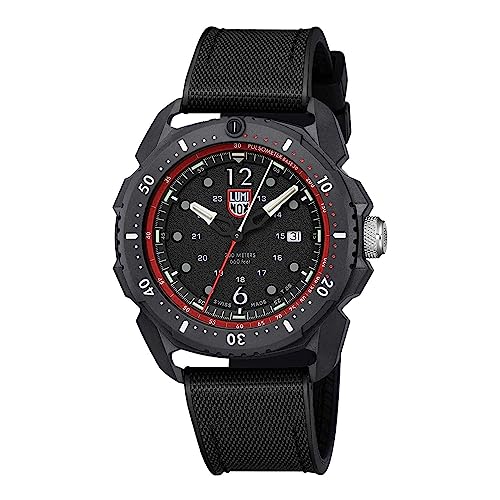 Luminox Xl.1051 Men Ice-Sar Arctic Black Dial Rubber Strap Analog Watch, Dive Analog Watch, Black Band - Image 1