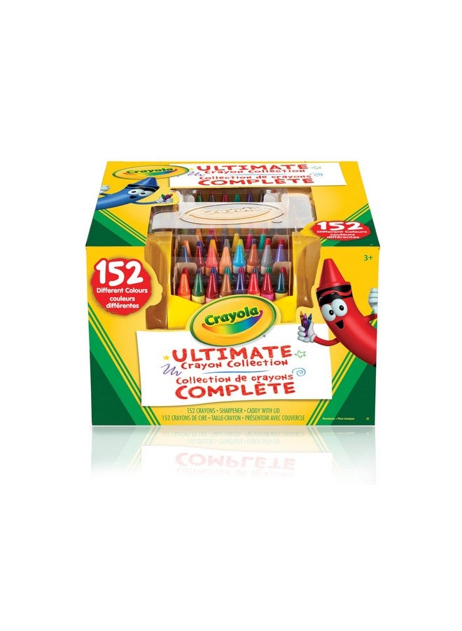 Crayola Ultimate Crayon Caddy With Lid And Sharpener 152 Crayons (520030) - Image 1