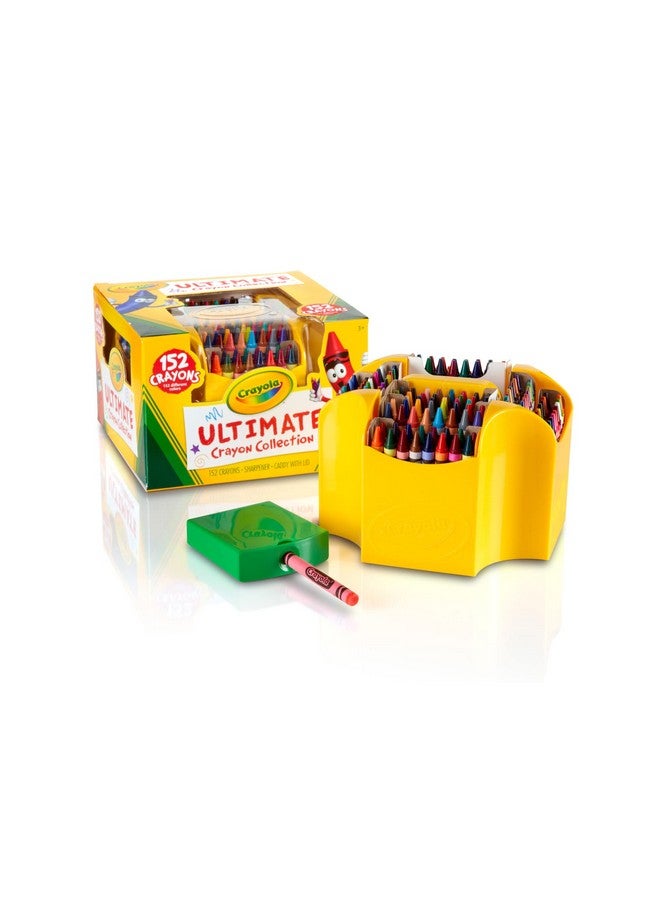 Crayola Ultimate Crayon Caddy With Lid And Sharpener 152 Crayons (520030) - Image 4